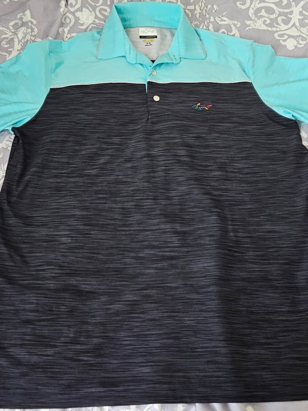 Greg Norman men's golf polo, size M